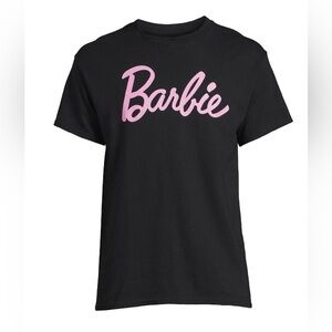 Barbie Men's Logo Graphic Tee with Short Sleeves